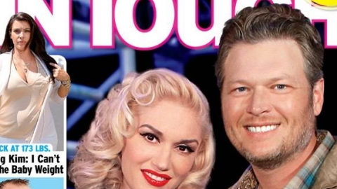 Revista americana afirma que Gwen Stefani está grávida de Blake Shelton