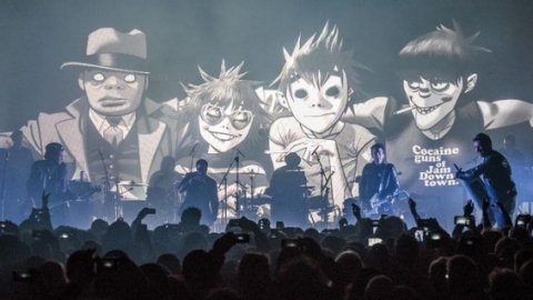 Ouça "Hollywood", canção inédita que os Gorillaz estão mostrando em sua turnê pela América do Sul